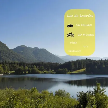 L Escapade Lourdaise Balcon Parking Wifi Apartment Lourdes