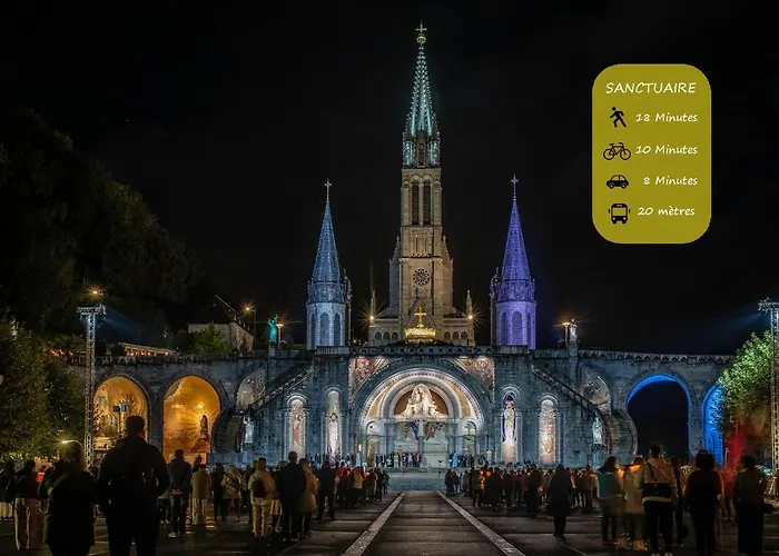 L Escapade Lourdaise Balcon Parking Wifi *