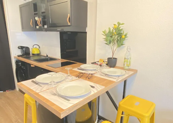 Апартаменты L Escapade Lourdaise Balcon Parking Wifi Лурд